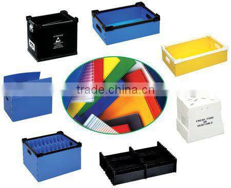 pp hollow sheet container