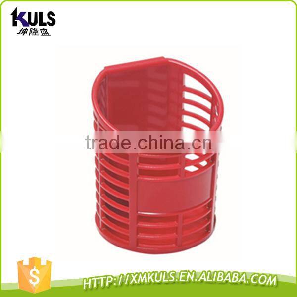 Color ABS plastic stationery pen container small plastic barrel