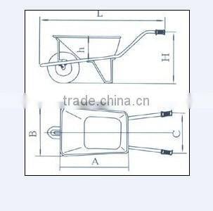 Wheel Barrow/Wheel Barrow Tyre/Garden Wheelbarrow Supplier