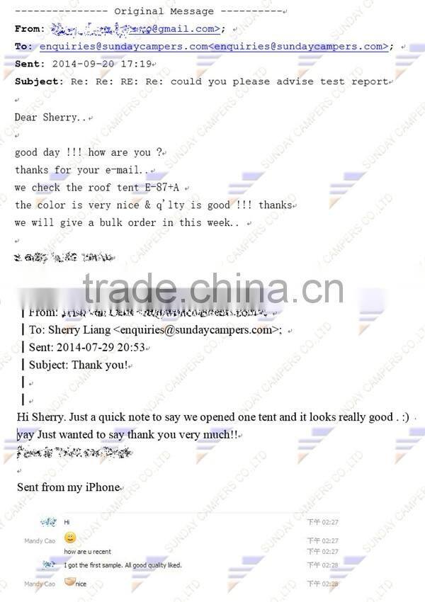 4wd offroad hard floor camper trailer tent for sale