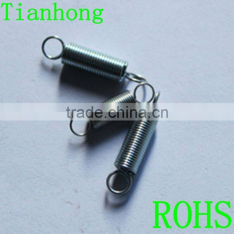 precision heavy duty extension springs with hooks