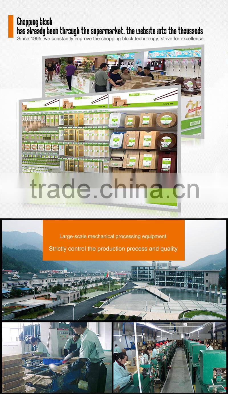 Manufacturers selling new bamboo cutting board with launder environmental anvil dishes in the kitchen