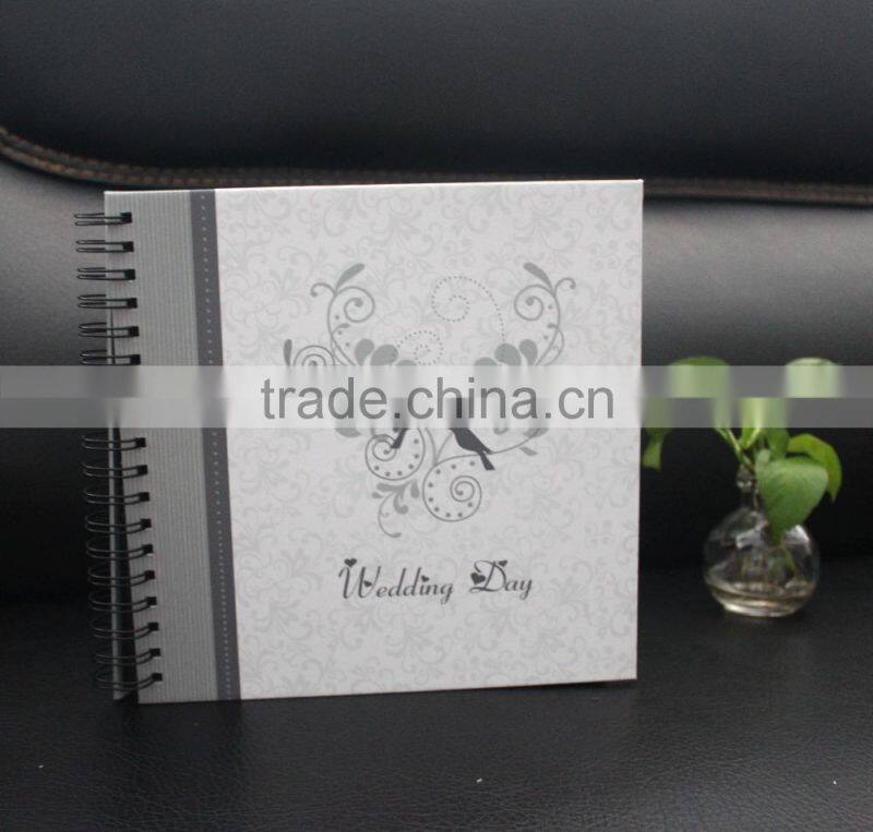 2016 top valentine's day souvenirs for wedding metal charm photo album