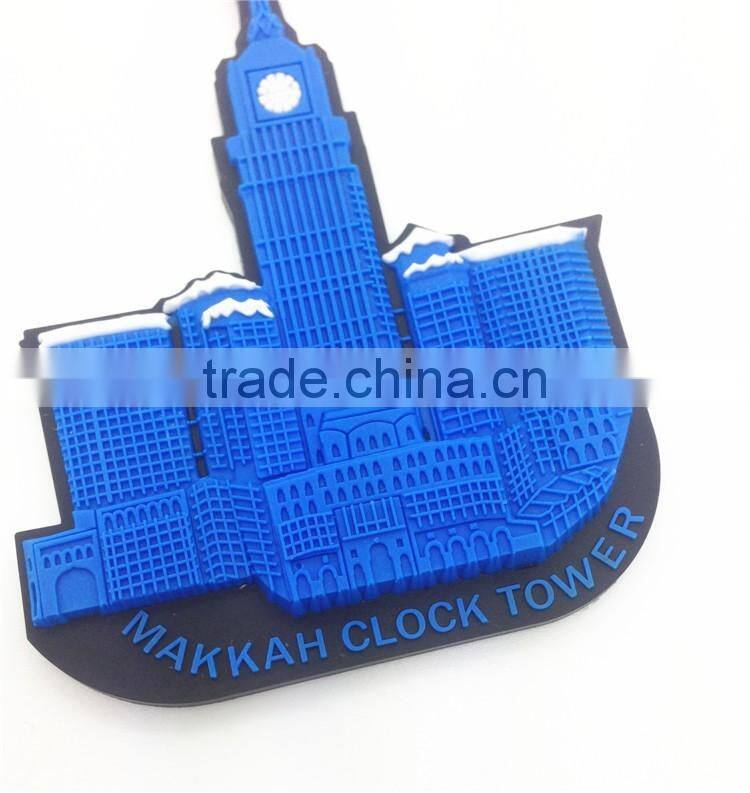 Best promotional customized relief design 3d pvc keychain