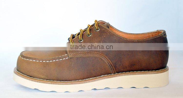 Moc Toe leather boots