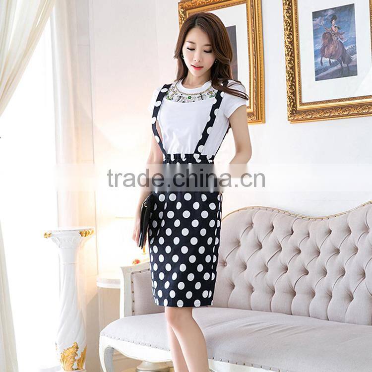 2016 high quality charming elegant women office skirts lady midi pencil skirt