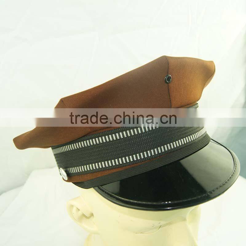 new style octagonal military cap can custom color as your requires