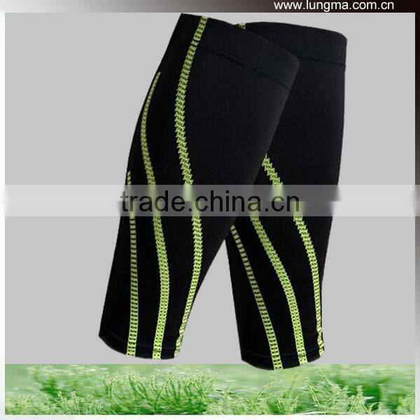 Sports Sublimation Printed Custom Calf Compression Knee Leg Sleeve