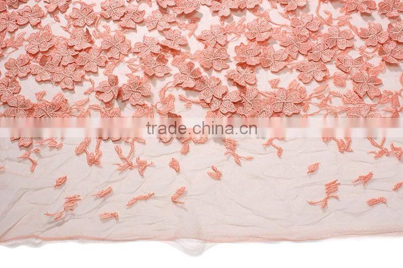 Charming Wedding Dress Soft French Net Lace FL1333-2