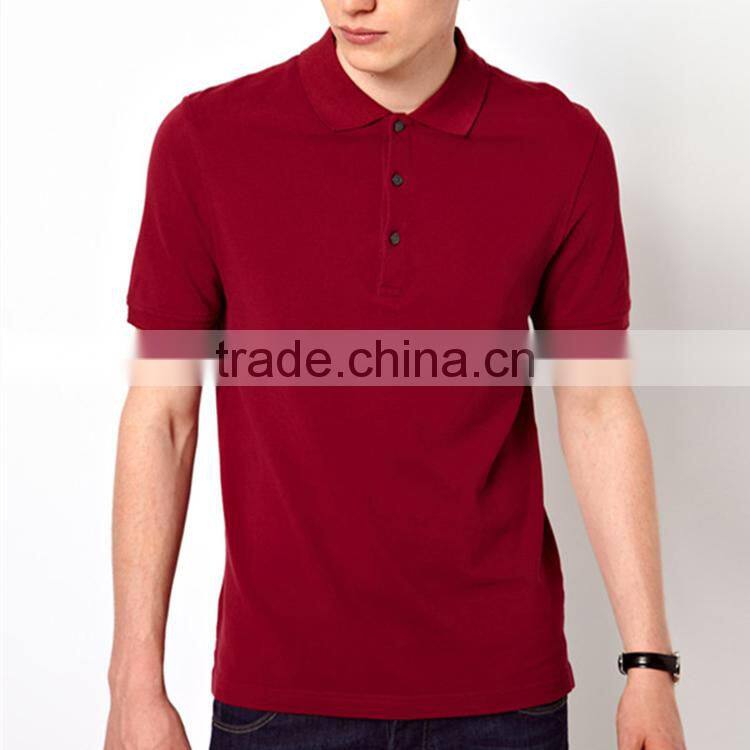 Wholesale red polo shirt cheap mens high quality polo shirt PS0117A
