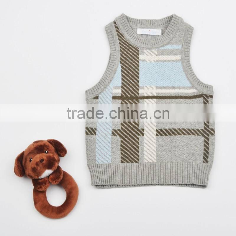 Custom Sknit Vest Pattern Child Sleeveless Sweater