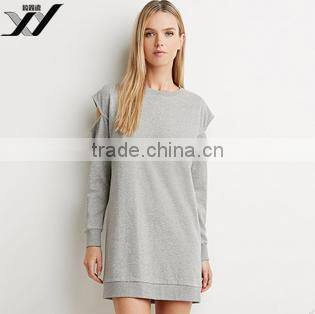 Long sleeve woman's shirt dress