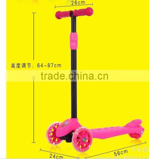 Factory Direct Supply Kids 3 wheel Kick Scooter low price /Push top pro Scooter Kids New Model / Widen Pedal Cheap Kids