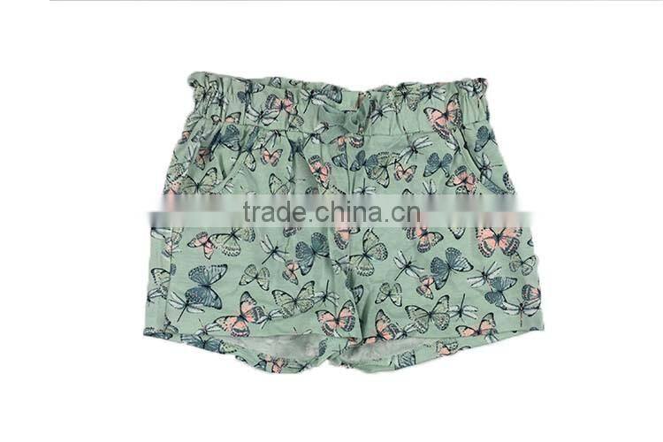 girls summer ruffle shorts