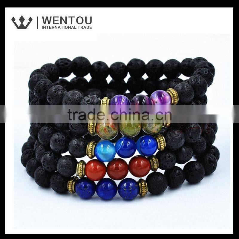 New designs Hot sale Lava Beads Bracelet
