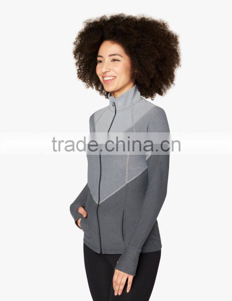 Last Design Windbreaker Jacket In Style Hot Sale Body Building Wear Ladies Jackets