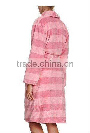 ladies winter robe Hotel coral bathrobes 2013 new design long gown ladies night dresses sleepwear