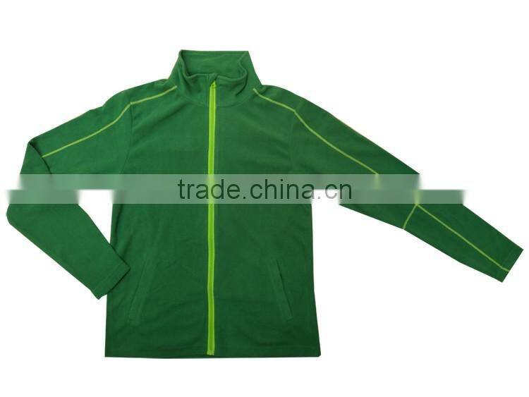 Casual wear mens soft hand feeling outdoor knitted wear fleece jacket unisex cheap jacket