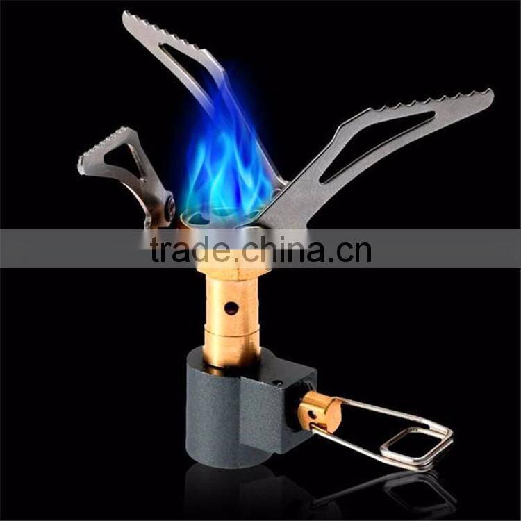 super light weight Mini Portable Collapsible Ultralight Canister Outdoor Camp Stove Instant Campfire Smallest Stove