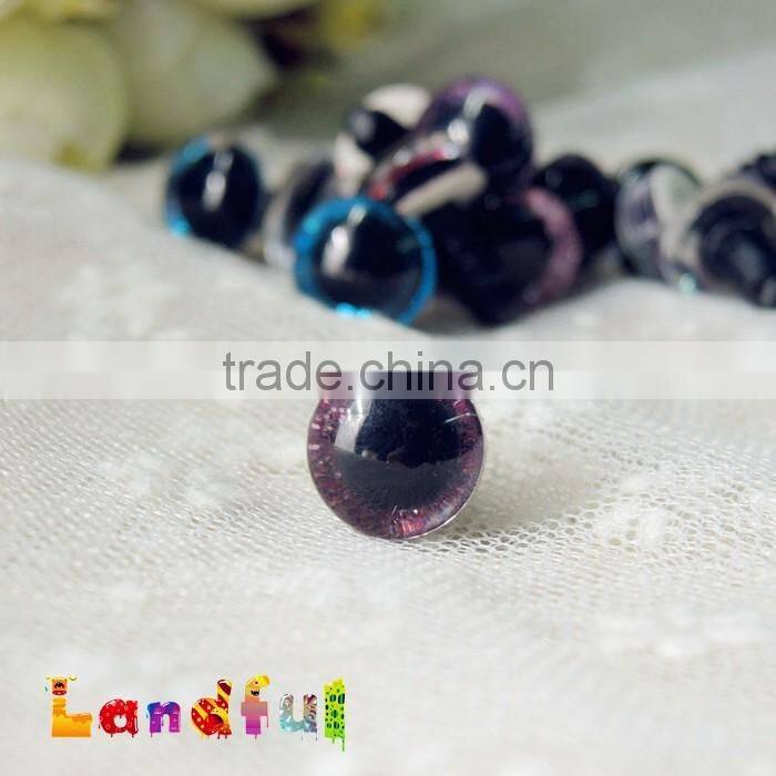 12mm Plastic Glitter Eyes Wild Toy Sparkle Eyes For Plush Stuffed Animal