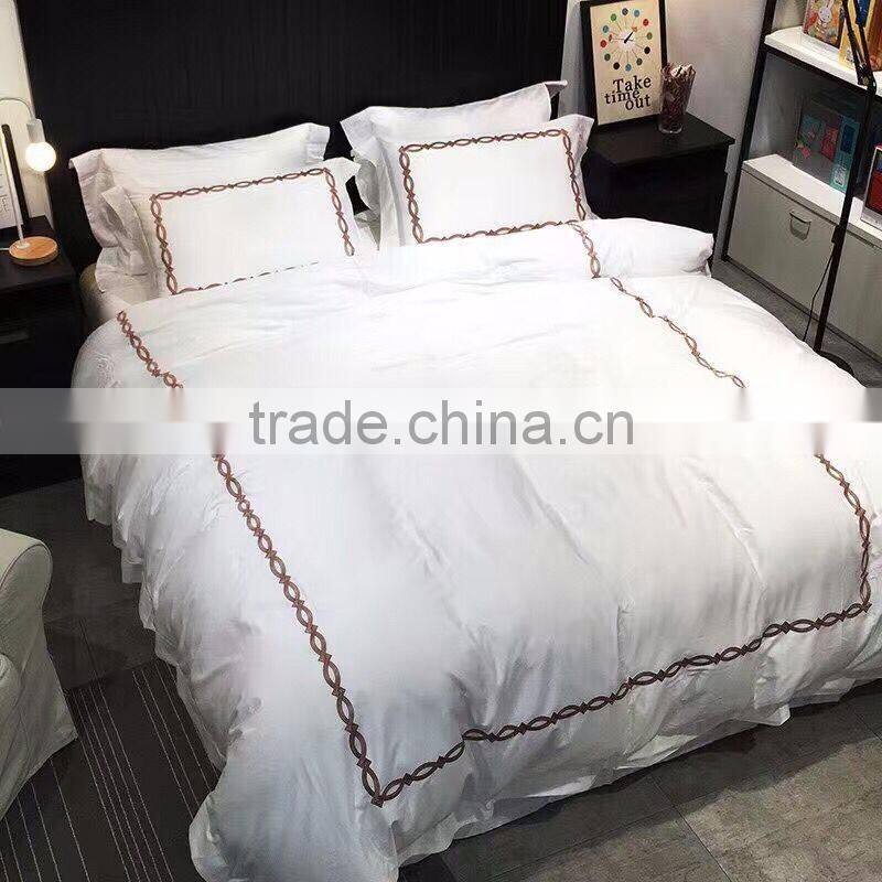 high top selling cheap 100%cotton used hotel bedding