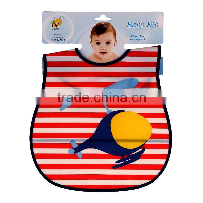 lovely cartoon animal EVA baby bibs