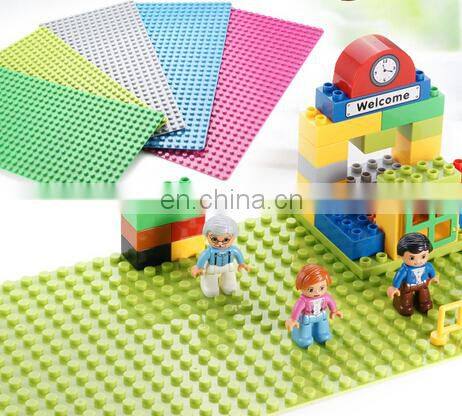 Plastic bricks big blocks toys buidling blocks slab toys blocks toys base plate OEM