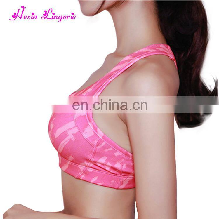 Good Quality See Through Sport Mesh Criss Sexy Model Bra