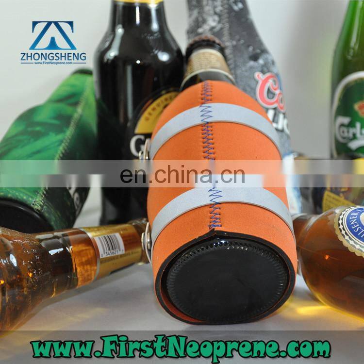 2015 Factory Outlet Zip Style 3mm thick Beer Cooler Neoprene