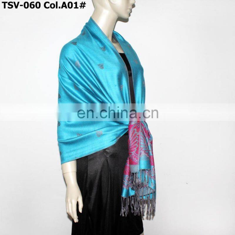 Feeling soft high quality spanish flamenco manton pashmina shawl