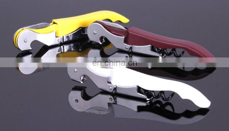 Vacu Vin Waiter's Corkscrew with Foil Cutter and Bottle Opener - Black