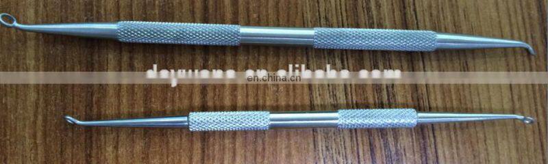 Daywons Stainless Steel Double-Ended Blemish Extractor Needle Tool For Women