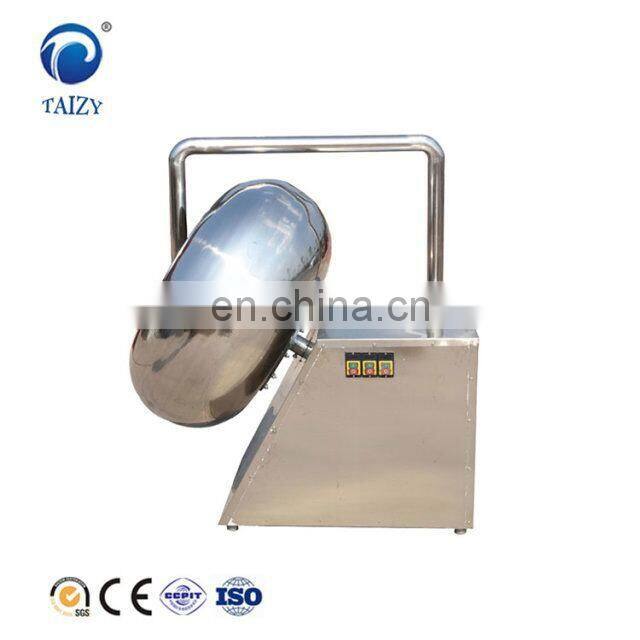 Caramelized nuts sugar chocolate coating pan machine