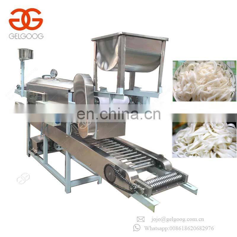 Trade Assurance Electric Flat Steam Ho Fun Noodle Maker Machinery Rice Noodle Making Machine