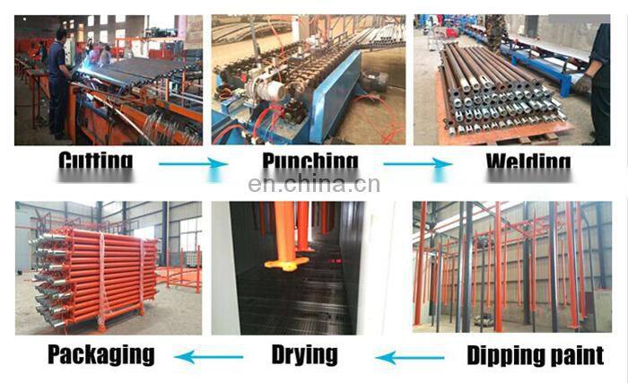 Adjustable Telescopic Steel Shoring Post Support Jack Post