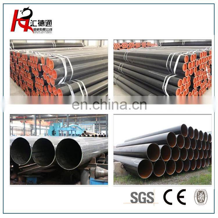 Black Paint Steel Oil Pipeline