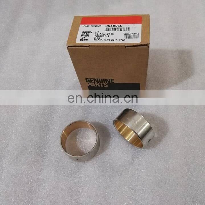Genuine diesel engine parts ISBe ISDe brass camshaft bushing 3940059