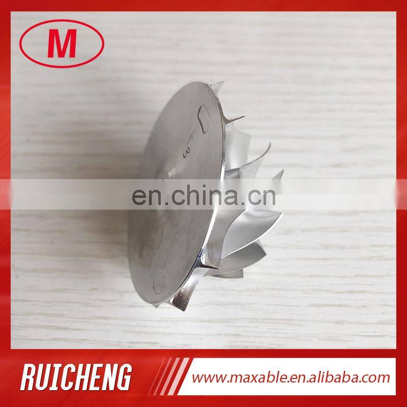 RHF5 36.60/52.50mm 11+0 blades turbo turbocharger aluminum 2618/milling/billet compressor wheel for VJ26