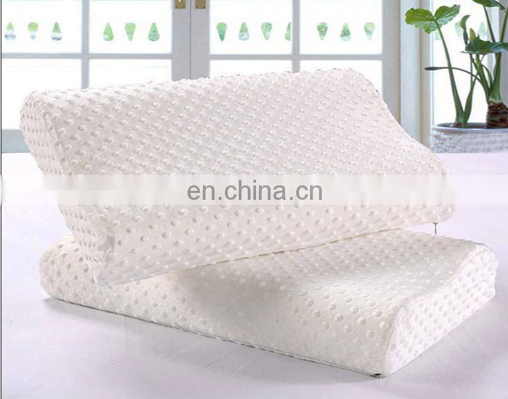 2019 New Amazon Hotsale Wave Memory Foam Pillow Custom Memory Foam Bed Pillow
