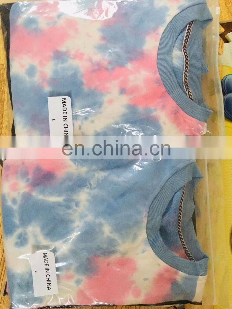 Tie Dye Oversize with Rulex Crewneck Unisex Mens Womens Hoodies Sweatshirt