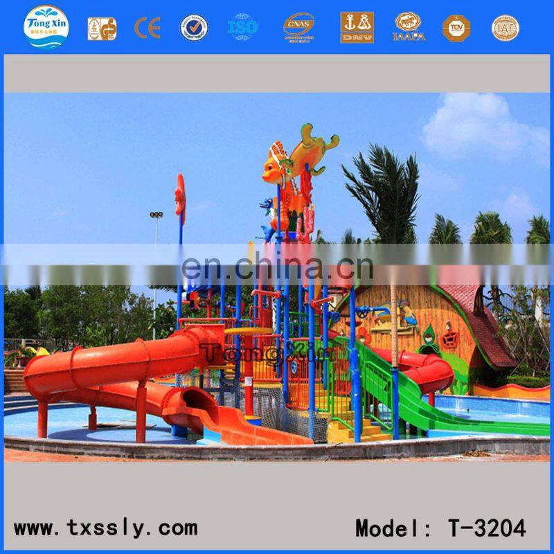 Water paradise,fiberglass pool slide by professional team