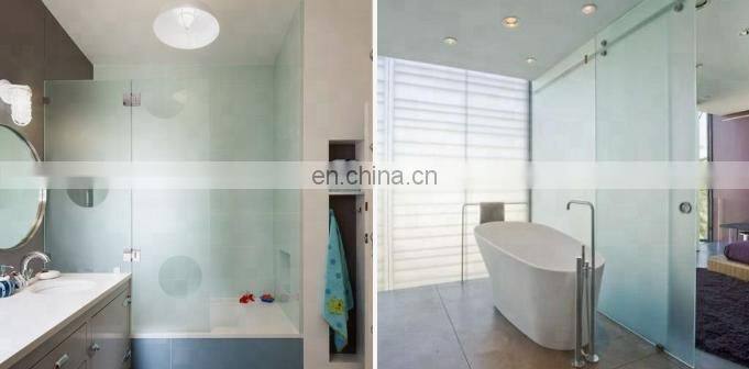 privacy keeping 5mm 6mm 8mm 10mm 12mm opaque white tempered glass high quality good price