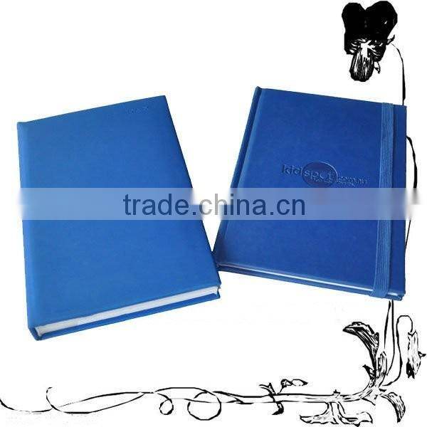 offset printing high quality custom nice emboss cover moleskin notebook