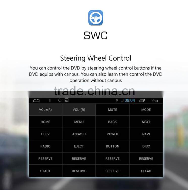 Quad core! Android 4.4/5.1 car dvd for TOYOTA HILUX 2015 with 8 inch Capacitive Screen/ GPS/Mirror Link/DVR/TPMS/OBD2/WIFI/4G