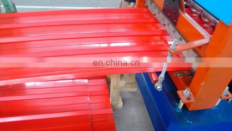 corrugated sheet metal roof making machine