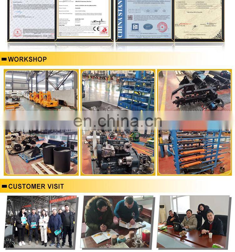 Simple To Operate Cheap Mini Skid Steer Loader Trencher For Sale