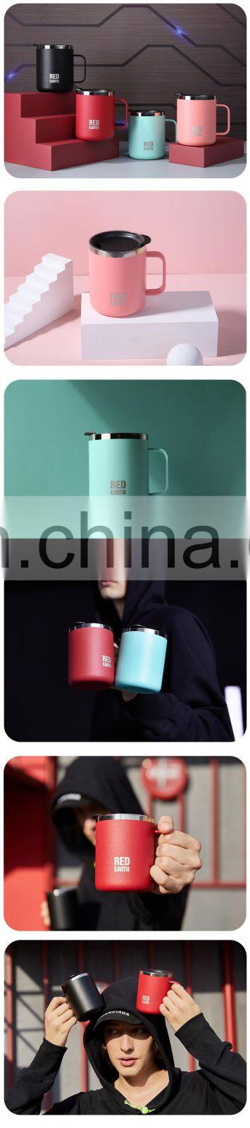 GiNT 380ML Wholesale Eco-friendly Water Cup Double Wall Medical Grade 316 Stainless Steel Coffee Mug for Coffee