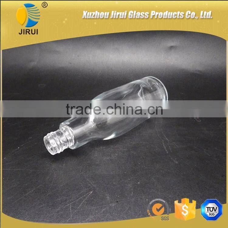 110ml clear cosmetic bottle and glass lotion bottle