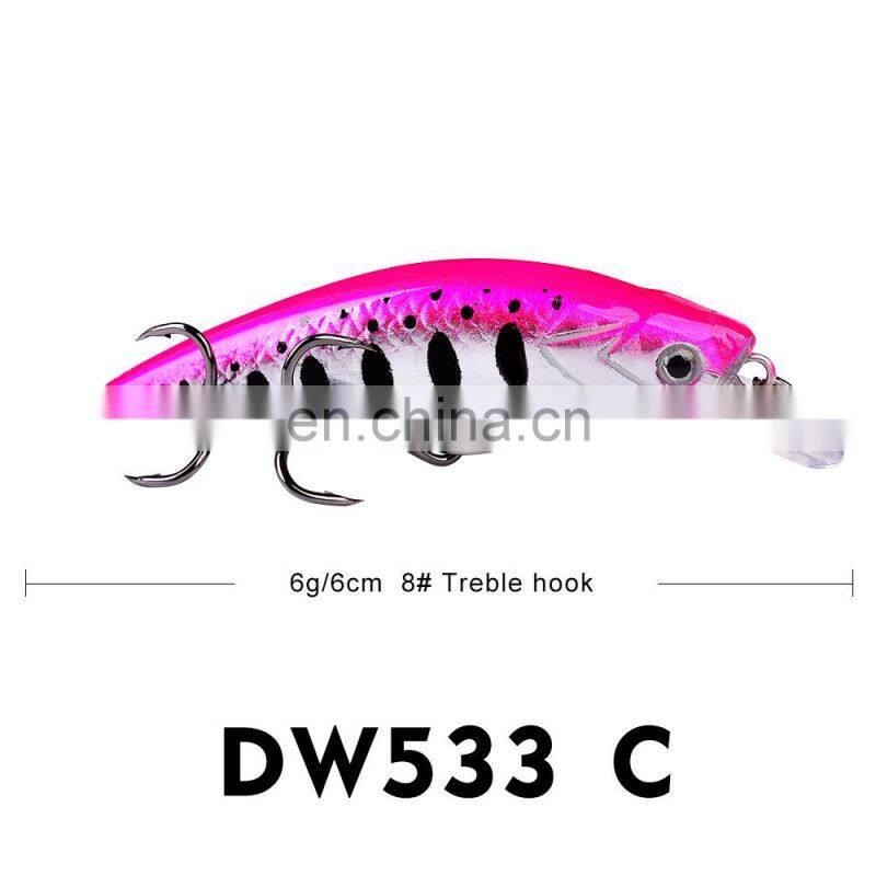Panic buying Other mixed 56pcs  wobbler boats hard bait Suspending jerkbait fishing artificial minnow lure