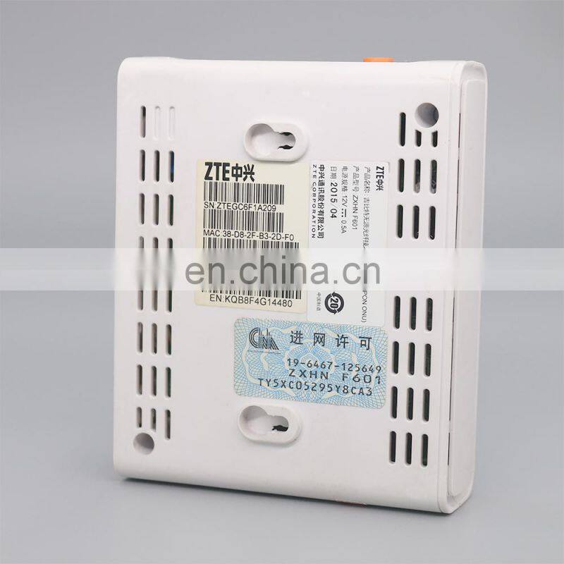 F601 Best price 4 port gpon zte onu